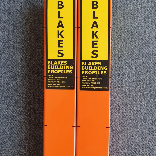 Blakes Ultimate 2″ x 2″ Box Profiles Double Gauged Orange Edition 2.0m Long (1 Pair) Image 2