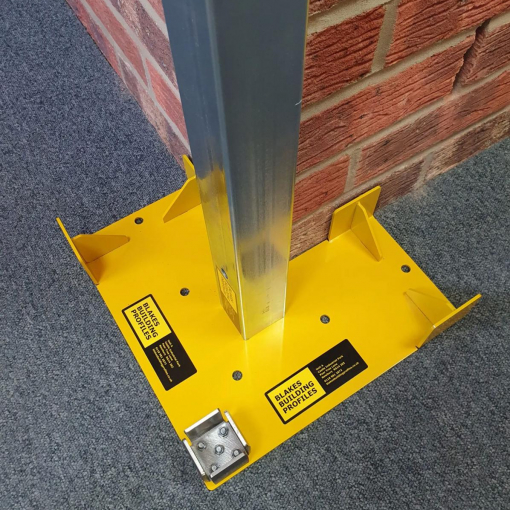 Blakes Base Plate – Yellow Powder Coat Image 2