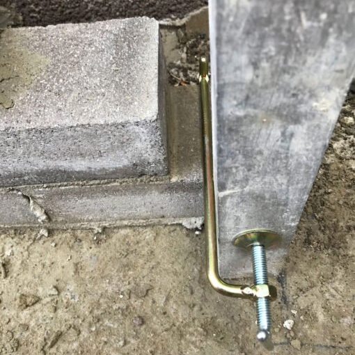 BT Engineering T Clamp Brick 175mm Long Z&Yellow Image 2