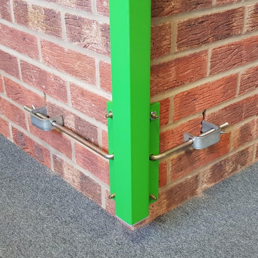 External Profiles 2.0m GREEN Edition, Gauge Marked, Complete with Fittings (1 Pair)