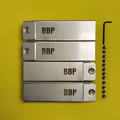 150mm, 200mm & 250mm BLOCKDOLLY Extensions for 1 Pair, Kit comprises 4 Extensions and all Fixings