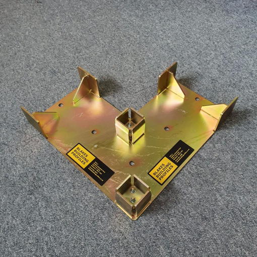 Blakes Base Plate – Zinc Plated Image 1